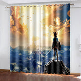 2025 NEW The Legend of Zelda Curtains Blackout Window Treatments Drapes for Room Decor